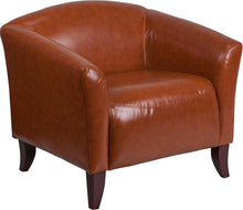 HERCULES Imperial Series Cognac Leather Chair