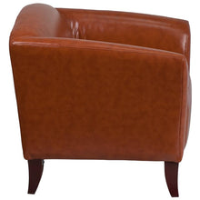 HERCULES Imperial Series Cognac Leather Chair