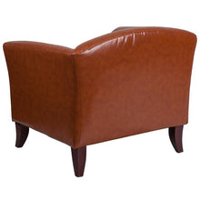 HERCULES Imperial Series Cognac Leather Chair