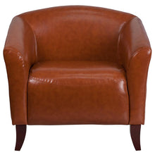 HERCULES Imperial Series Cognac Leather Chair